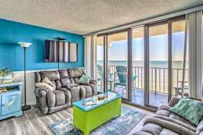 Beachfront Murrells Inlet Condo with Balcony!
